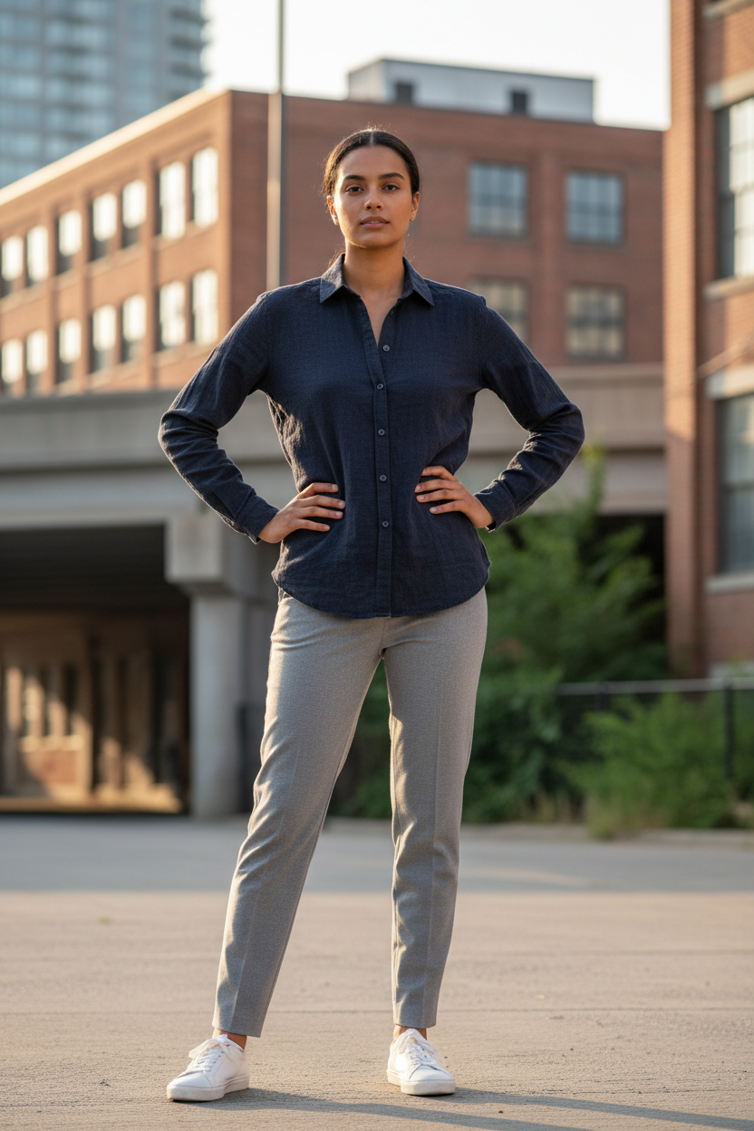 Banana Fabric Shirt - Dark Navy