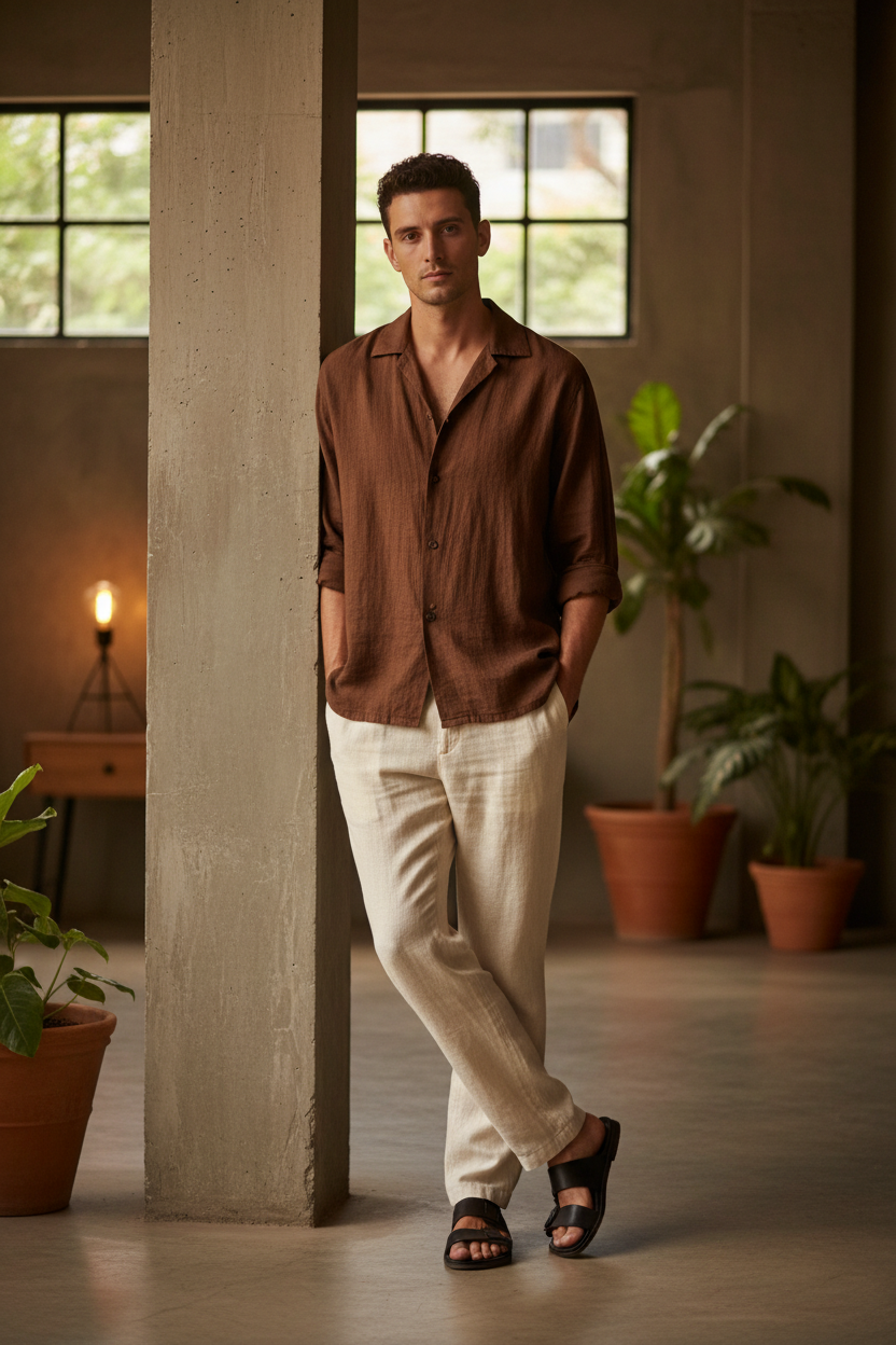 Deep Brown - Pose 2